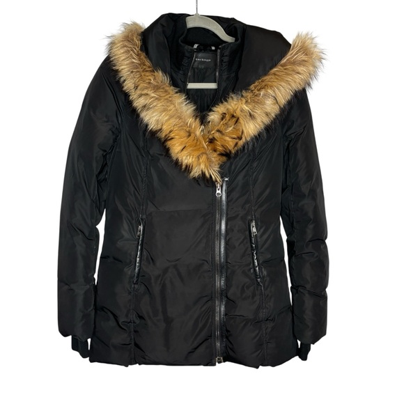 Mackage Adali Shearling-Trimmed Down Coat - Picture 1 of 16